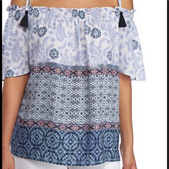 Jolt Sassy Tie Tassel Top - Picture 2 of 5